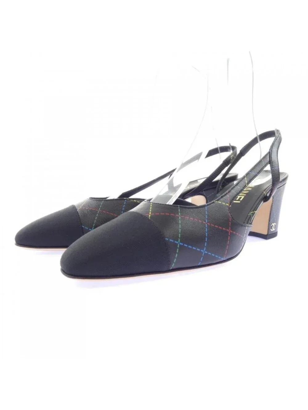 Chanel Pumps Heel Black